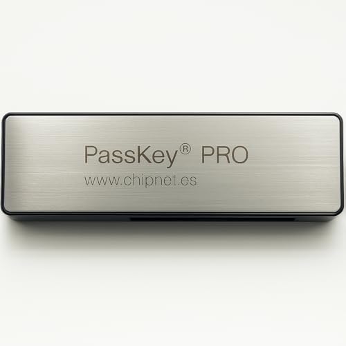 Imagen de PassKey Lector de DNI (Profesional)- USB C y A - Mac Intel-M1-M2-M3-M4 y Pro - Windows 10/11 y Linux Pro - Empresa Española con Soporte Personal.