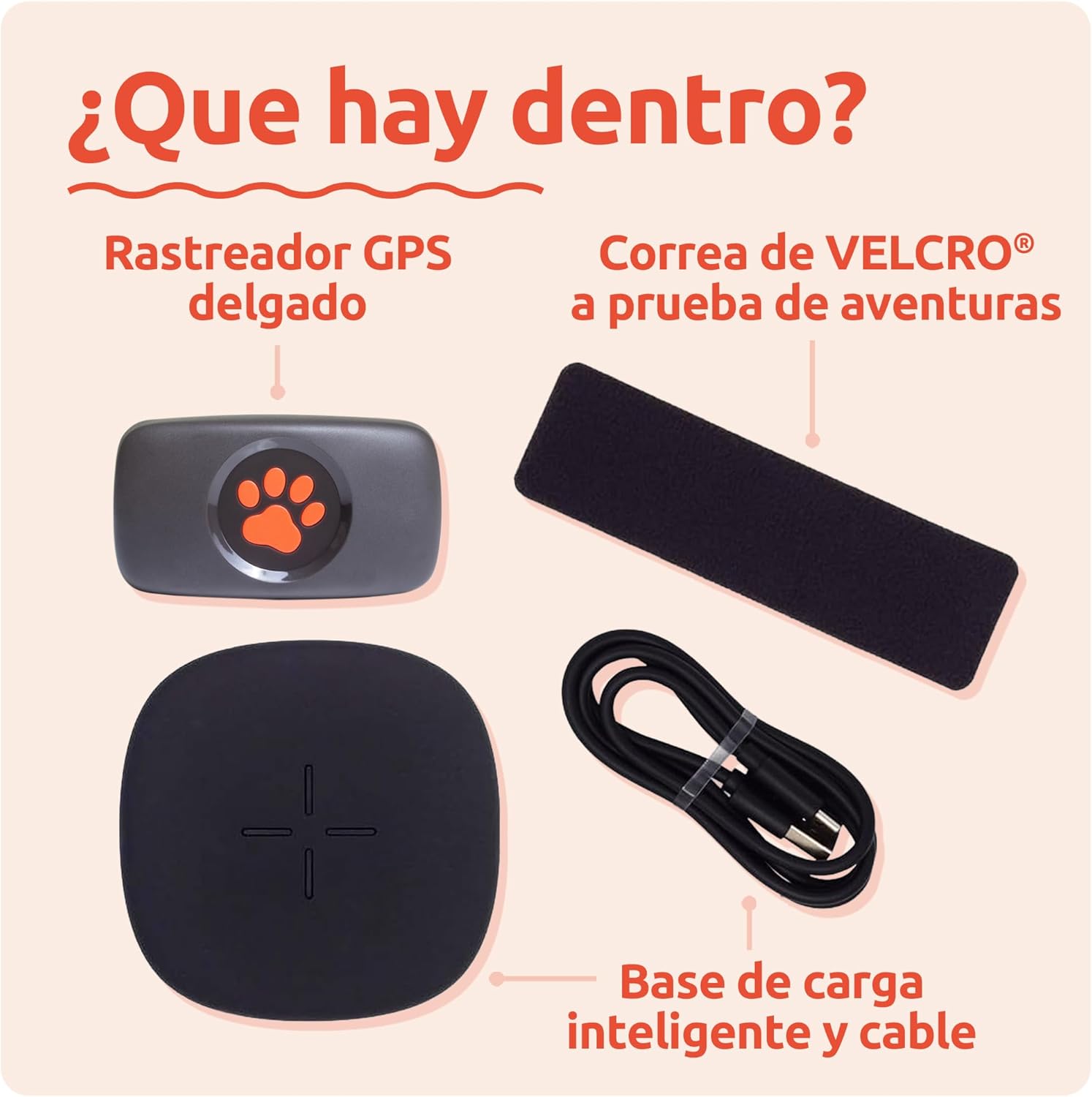 Imagen de PitPat Localizador GPS Perros - Sin Suscripción - Rastreador De Actividad Inteligente, Rastreo Vía Satélite con Alcance Ilimitado - Rastreador De Mascotas 100% Impermeable (Negro)