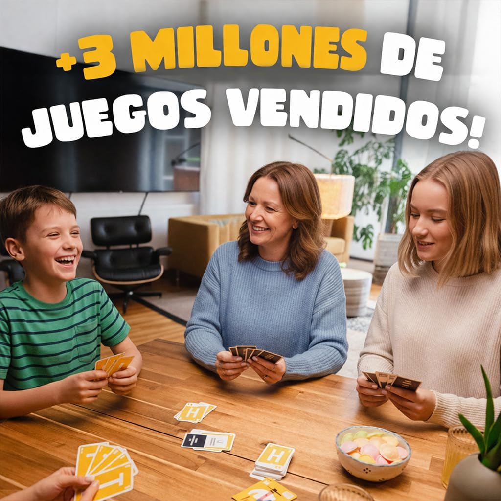 Imagen de Quick Stop - Juegos de Mesa Dinámico y Divertido para Familia y Amigos - Gran Premio del Juguete 2024 - Versión Entretenida del Juego Stop - Regalo Original - Español