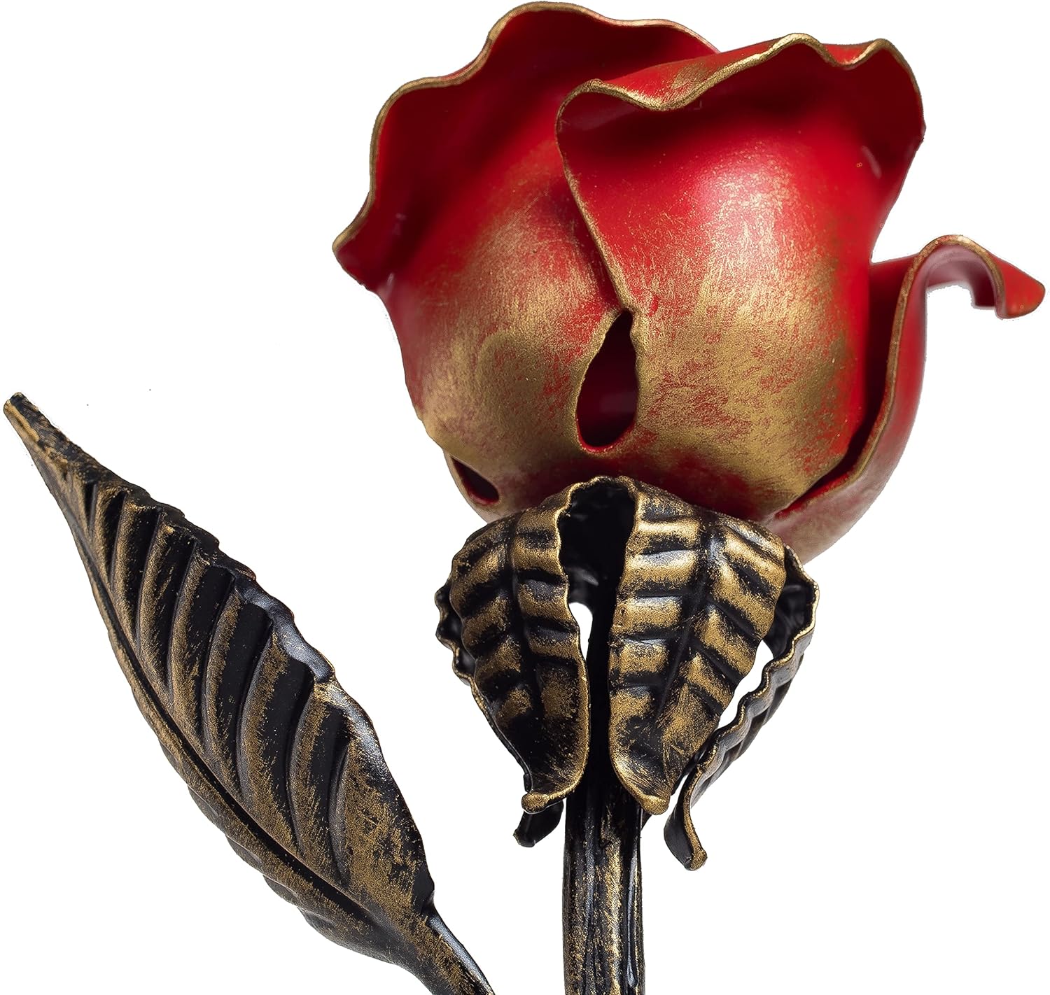 Imagen de Red Metal Rose (Signle Rose)