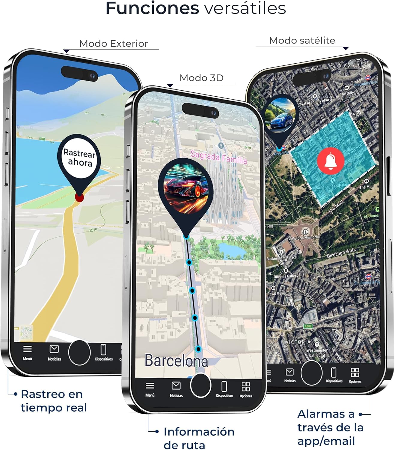 Imagen de Salind 01 4G - Localizador GPS para Coche, Moto y Otros Vehículos - Conexión Directa a Batería - Seguimiento en Tiempo Real, Historial de Rutas y Alarmas - Longitud Total del Cable 1,38m