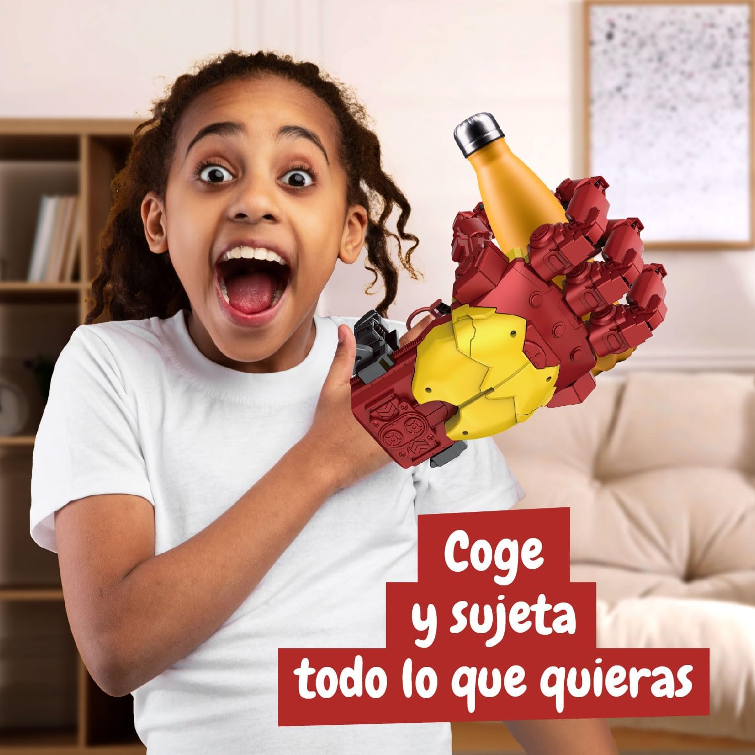 Imagen de Science4you Kit de Mano Hidráulica Cyborg - Construye tu Propia Mano Robótica Gigante con 112 Piezas, Juguetes Stem Iron, Regalo de Robots Kits de Modelismo para Niños y Niñas de 10 11 12 13 14+ años