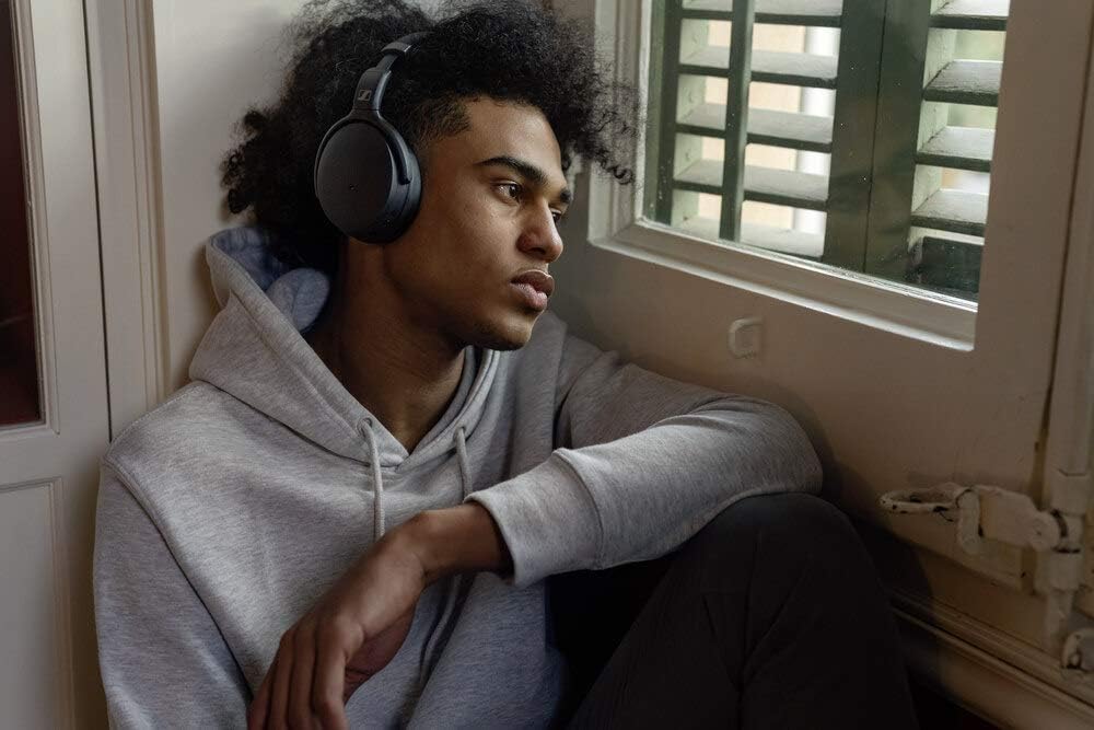 Imagen de Sennheiser HD 450Bt Headset Wired & Wireless Head-Band, W128263698 (Wireless Head-Band Calls/Music USB Type-C Bluetooth Black)