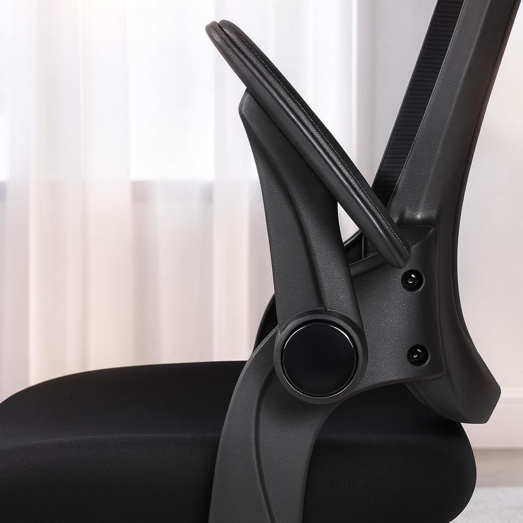 Imagen de Silla de Oficina | Escritorio o Estudio Ergonómica con Ruedas | Reposacabezas y Reposabrazos Ajustables | Soporte Lumbar | Respaldo de Malla Transpirable | Altura Regulable | Ideal casa o Trabajo