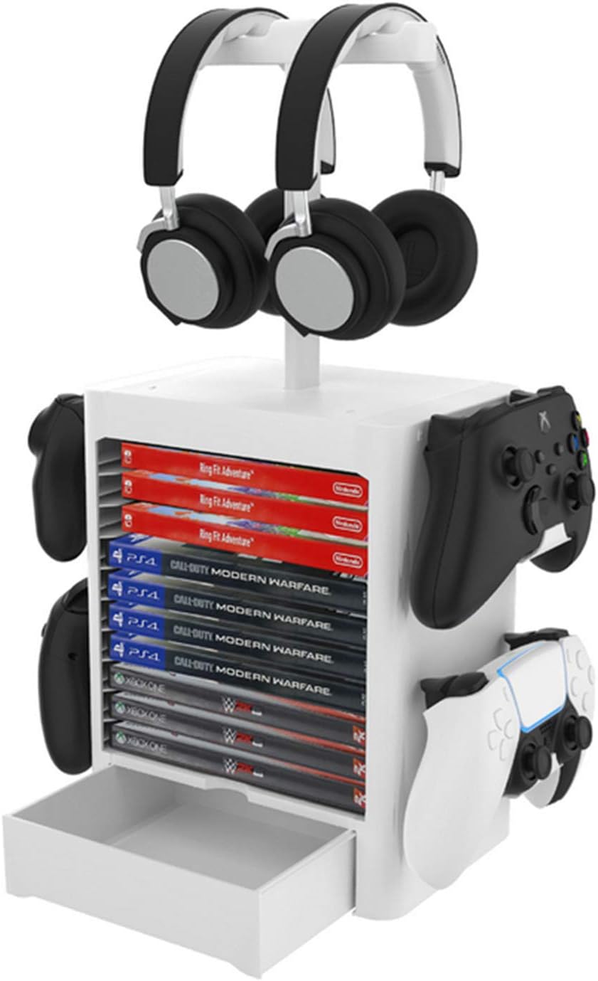 Soporte Multifuncional de Almacenamiento de Juegos,