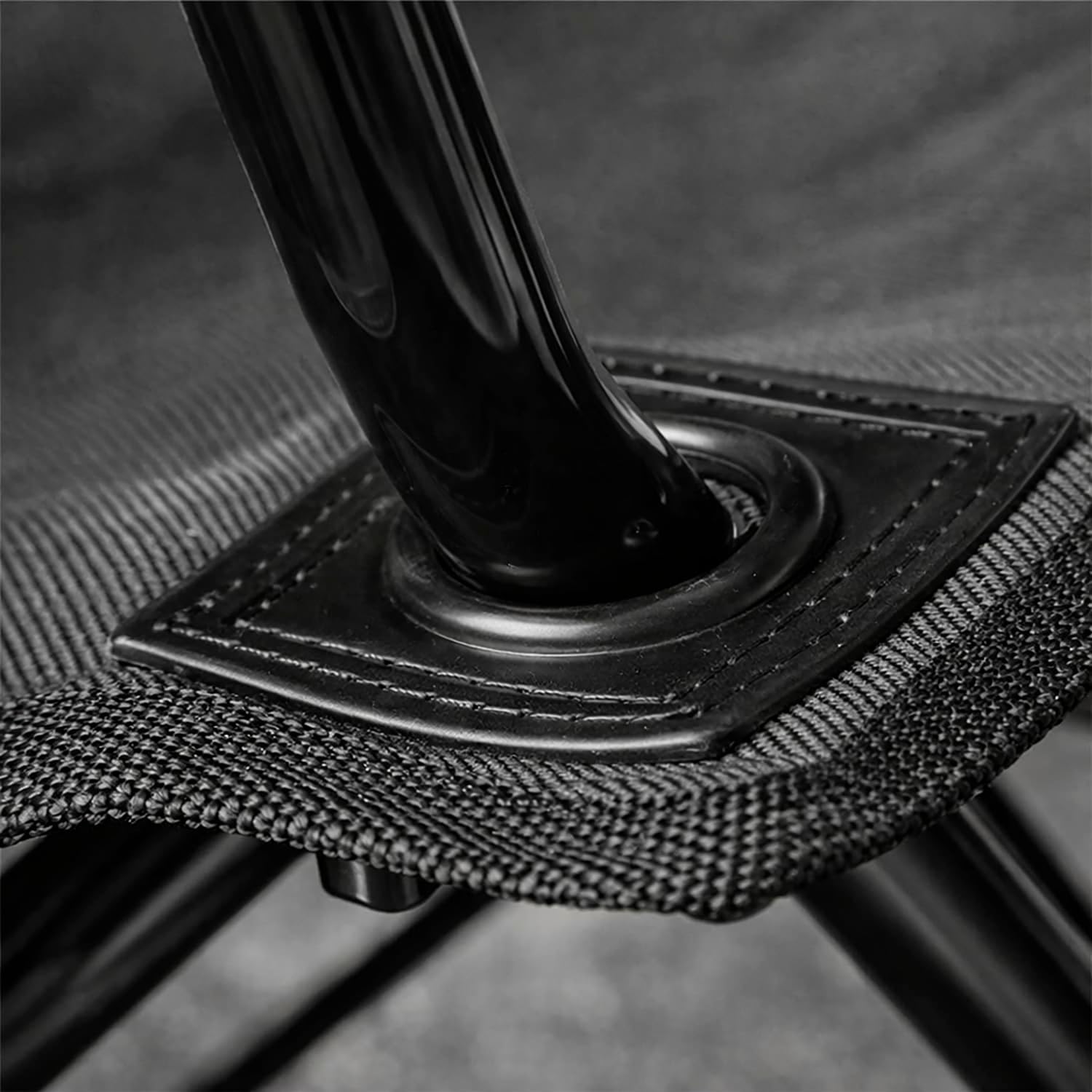 Imagen de TIENDA EURASIA - Silla Playa Plegable o Camping con Funda de Transporte | Pack 2 Ud | Estructura de Acero Resistente | Asiento de Lona Impermeable | Negro | Medidas 50x50x80 cm