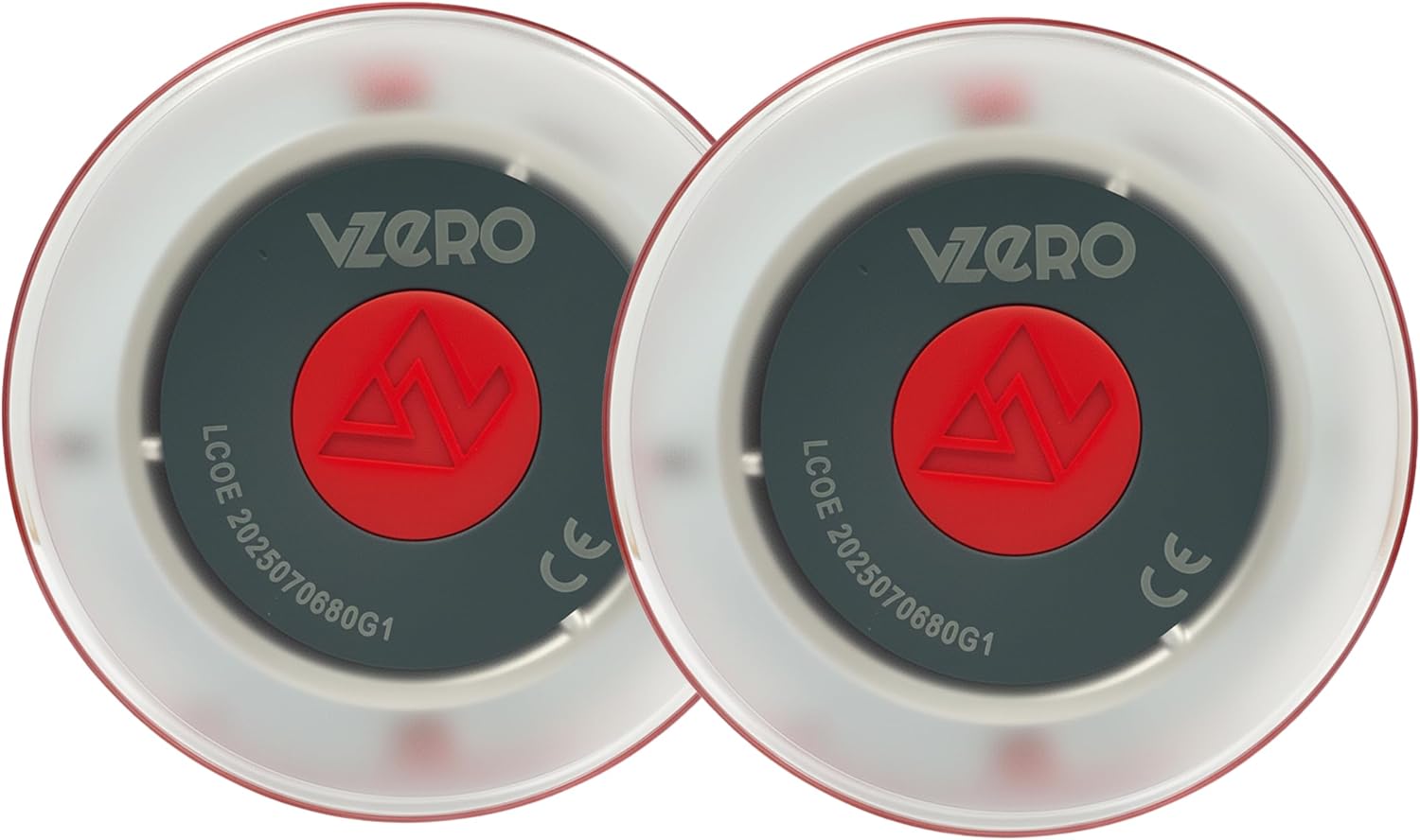 Imagen de VZero - Luz de Emergencia V16 con Geolocalización + Funda, Señal Homologada Conectada con DGT 3.0, Apta para 2026, Baliza para Coche con eSIM Incluida, Alta Potencia y Sistema Eye Protect