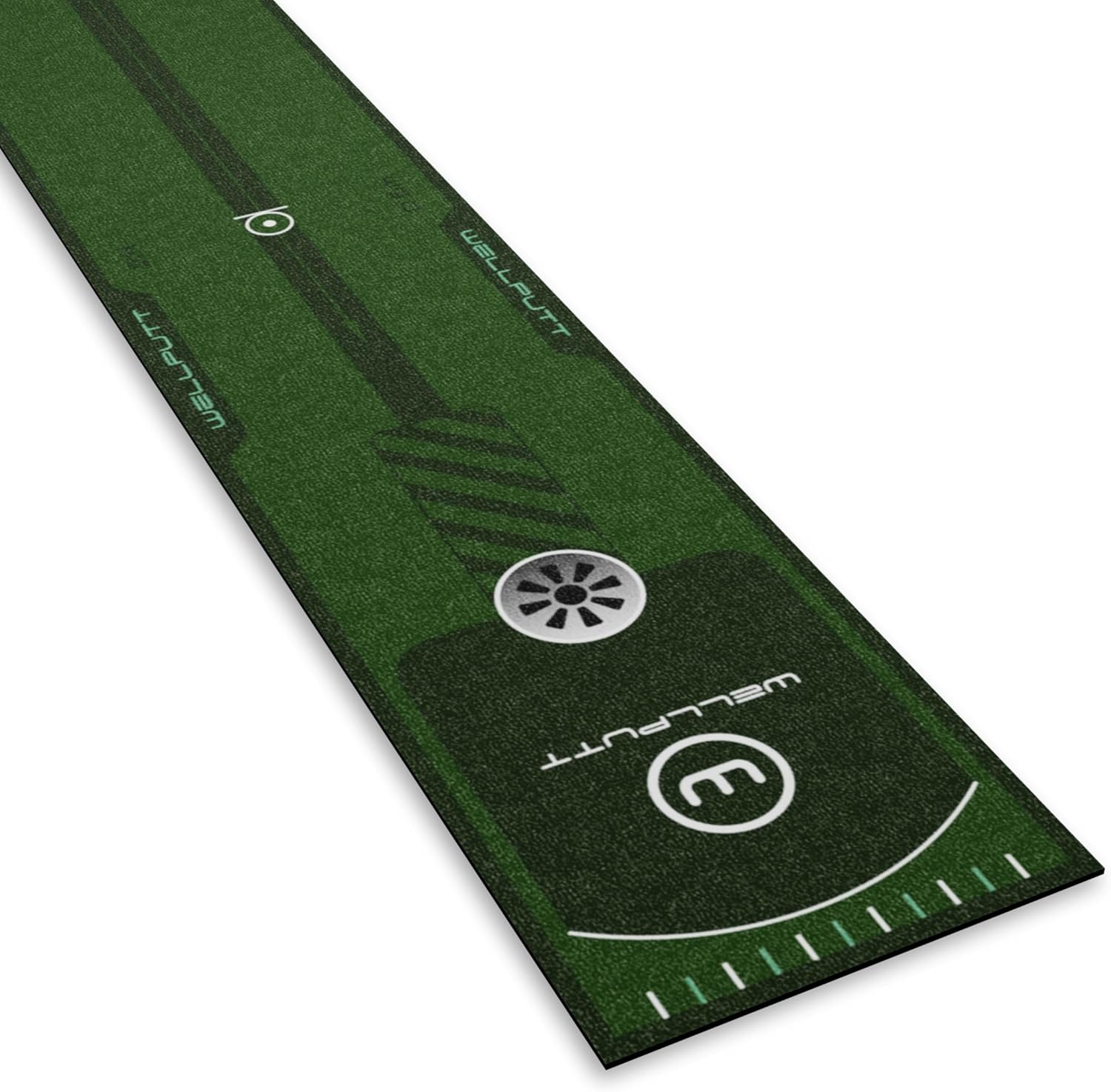 Imagen de WELLPUTT - Alfombra de Putting Entrenamiento Golf - 240cm Essential