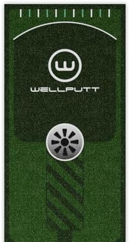 Imagen de WELLPUTT - Alfombra de Putting Entrenamiento Golf - 240cm Essential