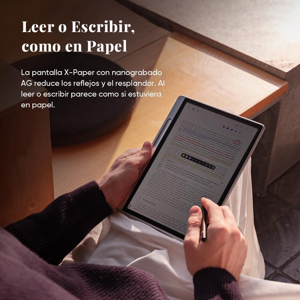 Imagen de XPPen Magic Note Pad 11 Pulgadas, 3-in-1 Color Note Pad con Lápiz 16K Niveles de Presión, Tableta Gráfica con Pantalla Independiente de Sistema Android con XPPen Notes App