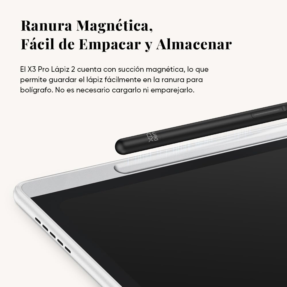 Imagen de XPPen Magic Note Pad 11 Pulgadas, 3-in-1 Color Note Pad con Lápiz 16K Niveles de Presión, Tableta Gráfica con Pantalla Independiente de Sistema Android con XPPen Notes App