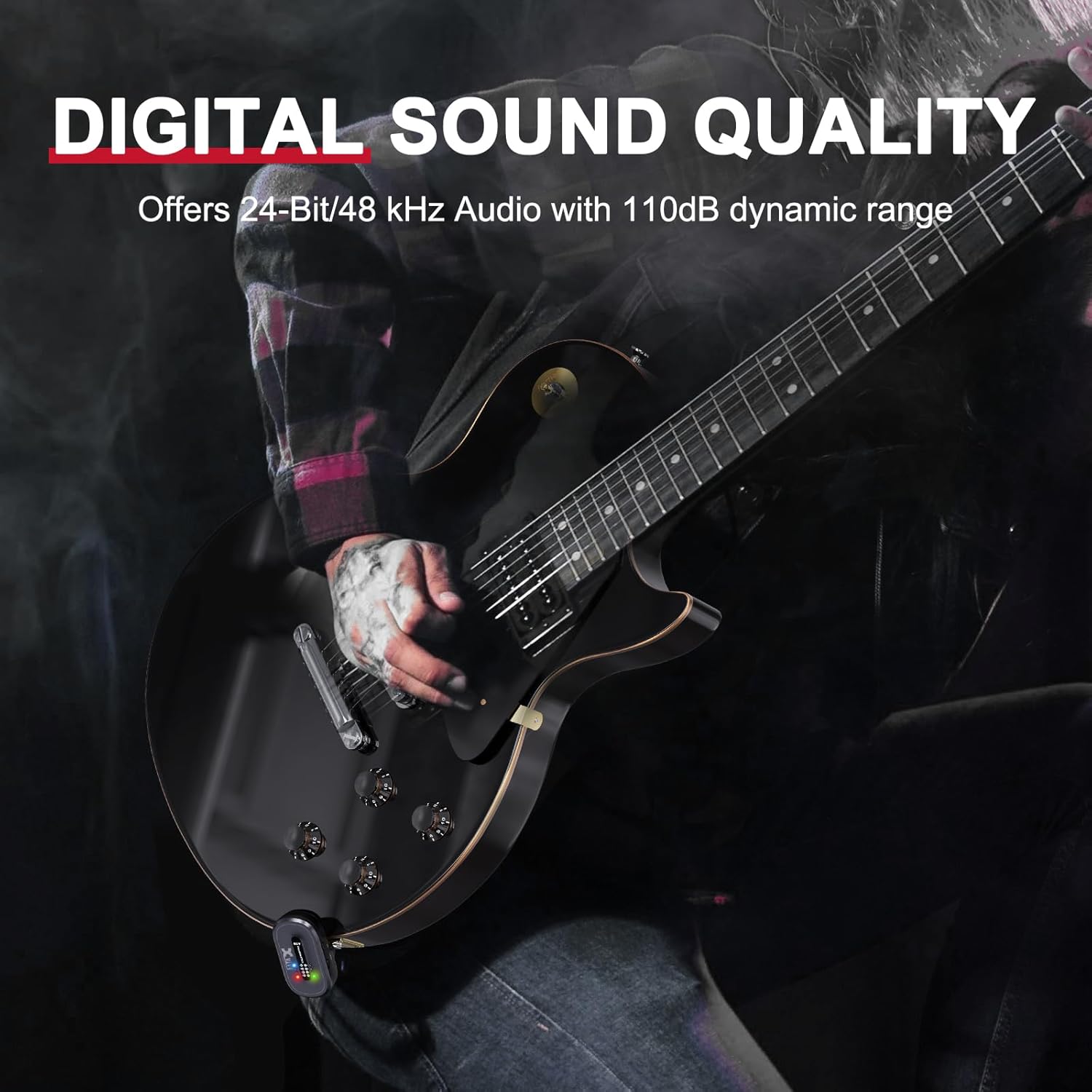Imagen de Xvive A58 - Sistema de Guitarra Inalámbrico de 5,8 G con Funda de Transporte